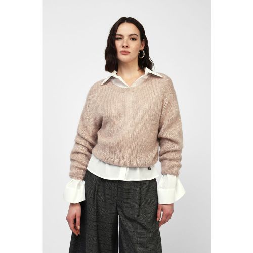 Maglione con maniche lunghe e filo lurex - Dixie - Modalova