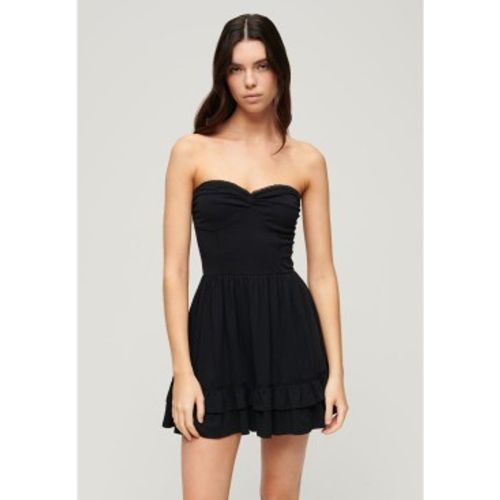 W8011555A Mini robe bandeau en dentelle des années 50, (XL), Casuel, Coton, Sans manches / bretelles - Superdry - Modalova