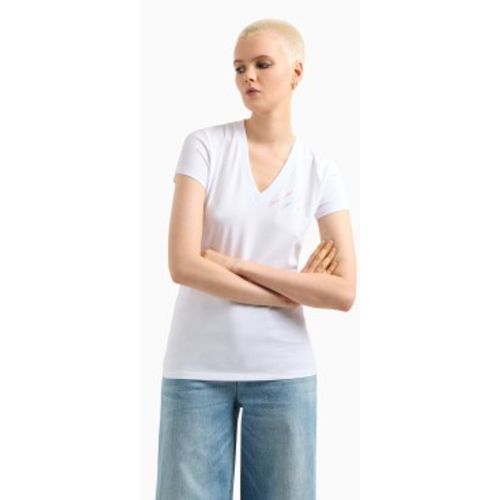 XW000600AF10355U0002 T-shirt à manches courtes et col en V (L), Casuel, Coton, Manche courte - A|X Armani Exchange - Modalova
