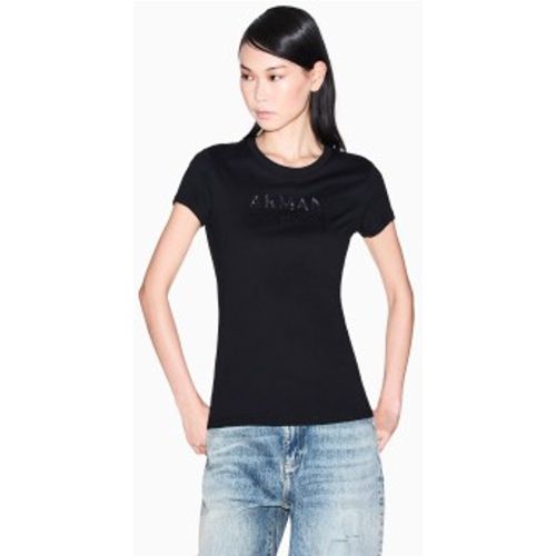 XW001357AF10356UC001 T-shirt avec logo (XS), Casuel, Coton, Manche courte - A|X Armani Exchange - Modalova