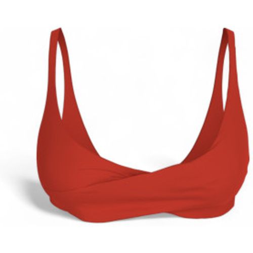 KW0KW02642 Top de bikini torsadé structuré (XS), Beachwear, Nylon recyclé - Calvin Klein - Modalova