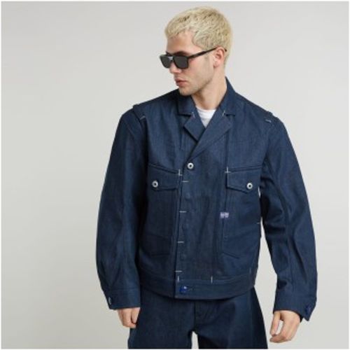 D25202-D785-001 Origins Selvedge Jacket (M), Casuel, Le coton biologique, Durable - G-Star - Modalova