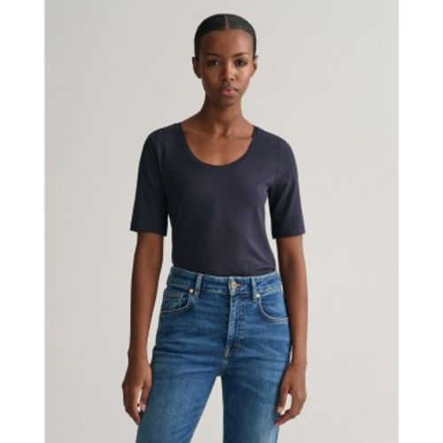 T-shirt à encolure ronde (XS), Casuel, Coton, Manche courte - Gant - Modalova