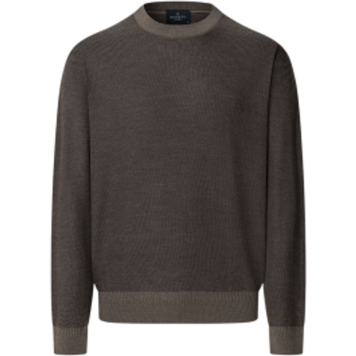 HM7000059 Pull en maille nid d'abeille marron (L), Casuel, Laine - Hackett London - Modalova