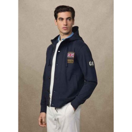 HM5800013 Veste à capuche Heritage Rallye (S), Casuel, Coton - Hackett London - Modalova