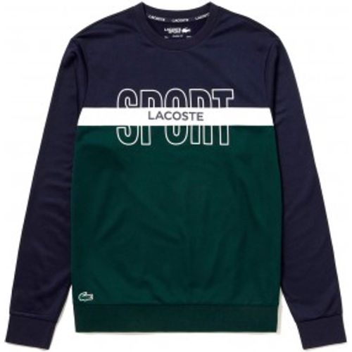 SH1083_65U Sweat-shirt Tennis (S), Casuel, Sport, Tennis/Padel, Multisport, Polyester, Marine - Lacoste - Modalova