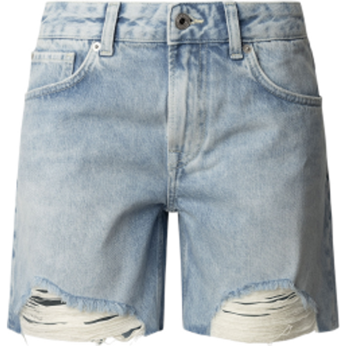 PL801186MQ7 Short Regular Distressed (28), Casuel, Coton, Denim - Pepe Jeans - Modalova