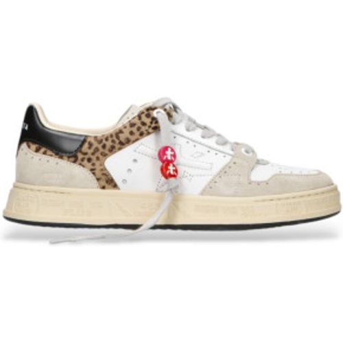 QUINND Baskets en cuir Quinnd (36), Plat, Lacets, Casuel - Premiata - Modalova