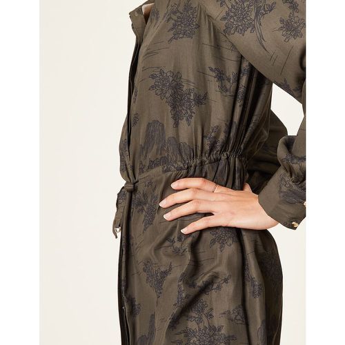 Kleid mit print und gürtel - Etam - Modalova