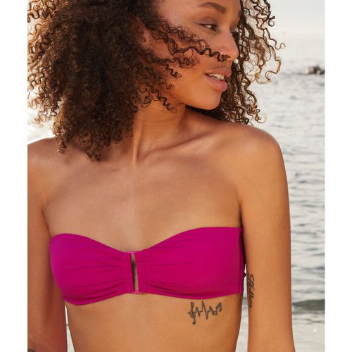 Sujetador bikini bandeau sin aros - ESSENTIELLE - 38 - Rosa - Mujer - Etam - Modalova