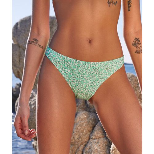 Braguita bikini estampado floral - DAHLIA - 36 - Verde - Mujer - Etam - Modalova
