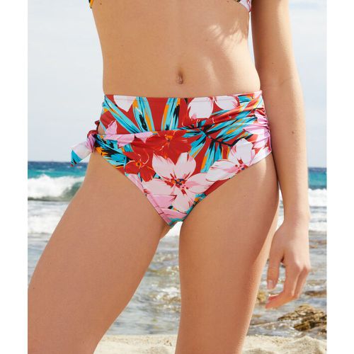 Braguita bikini talle alto estampada - CALIFORNIA - 36 - Rosa - Mujer - Etam - Modalova