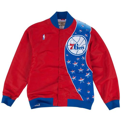 NBA PHILADELPHIA 76ERS AUTHENTIC WARM UP JACKET - Mitchell And Ness - Modalova