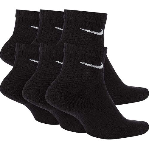 U NK EVERYDAY CUSHIONED ANKLE SOCKS (6 PAIRS), nero/bianco - Nike - Modalova