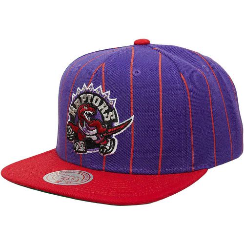 NBA TORONTO RAPTORS TEAM PINSTRIPE SNAPBACK CAP - Mitchell And Ness - Modalova