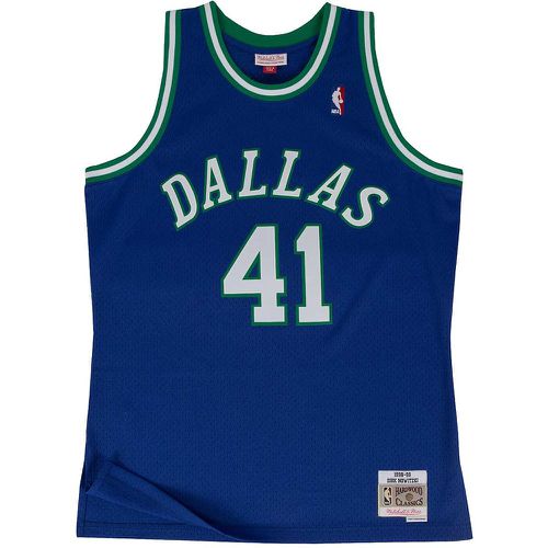 NBA DALLAS MAVERICKS 1998-99 AWAY SWINGMAN JERSEY DIRK NOWITZKI - Mitchell And Ness - Modalova