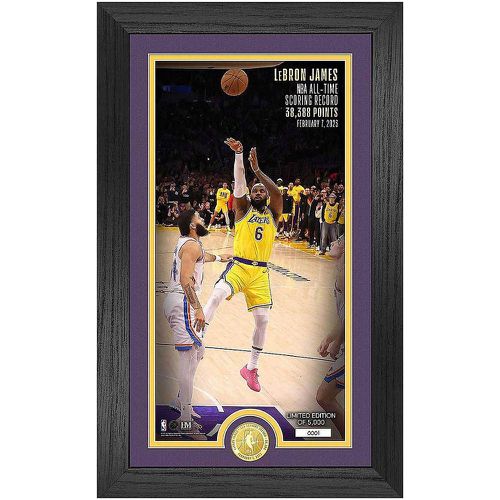 NBA LeBron James All Time Leading Scorer Shot Gold Coin - Highland Mint - Modalova