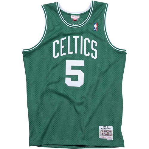 NBA BOSTON CELTICS SWINGMAN JERSEY 2007-08 KEVIN GARNETT - Mitchell And Ness - Modalova