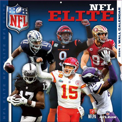 NFL NFL ELITE 30 x 30CM WALL CALENDAR 2024 - Turner - Modalova