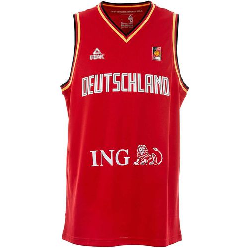 DBB Deutschland Basketball Trikot Rot - Peak - Modalova