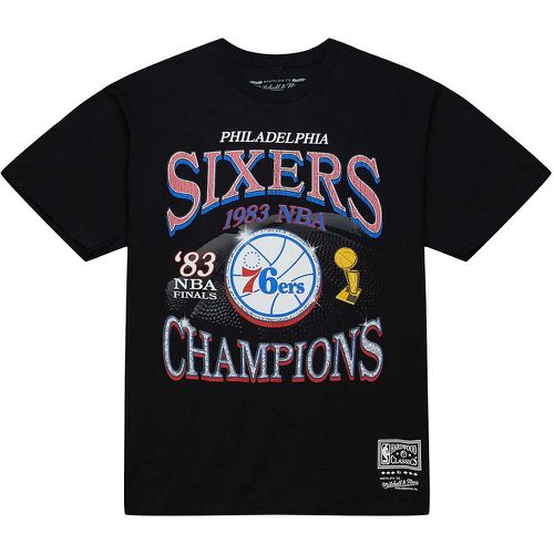 NBA PHILADELPHIA 76ERS CHAMPIONS ERA T-SHIRT - Mitchell And Ness - Modalova