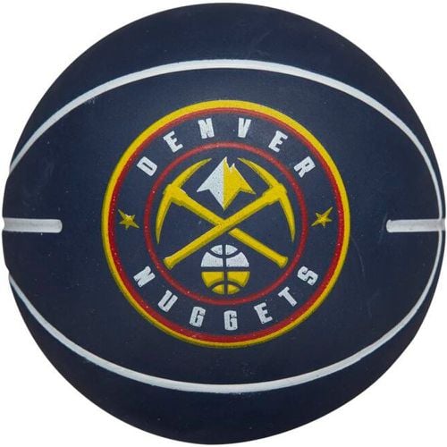 NBA DRIBBLER DENVER NUGGETS BASKETBALL MICRO, Nuggets blu - Wilson - Modalova