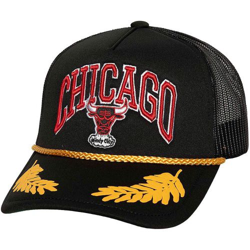 NBA BULLS GOLD LEAF TRUCKER CAP, nero/ - Mitchell And Ness - Modalova