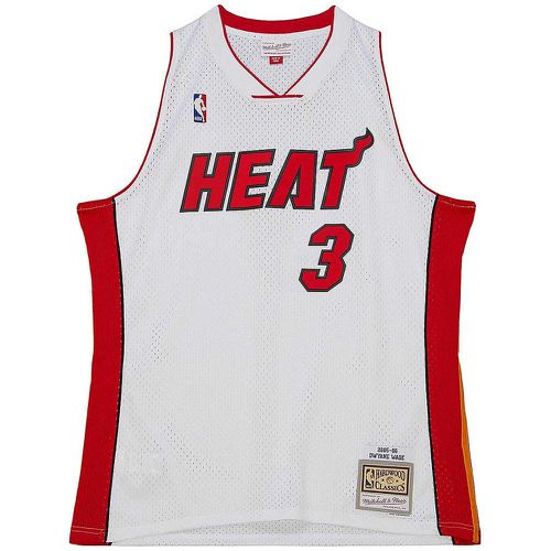 NBA MIAMI HEAT 2005 SWINGMAN JERSEY DWYANE WADE, bianco - Mitchell And Ness - Modalova