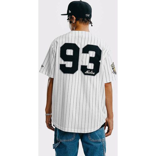 X KICKZ 1993 PINSTRIPE BASEBALL JERSEY, bianco - new era - Modalova