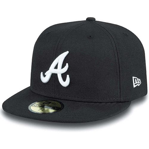 MLB ATLANTA BRAVES BASIC 59FIFTY CAP, nero/bianco - new era - Modalova