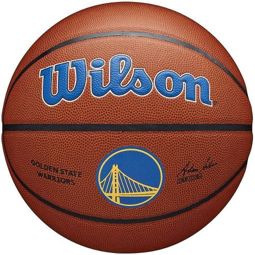 NBA GOLDEN STATE WARRIORS TEAM COMPOSITE BASKETBALL, Gold blu - Wilson - Modalova