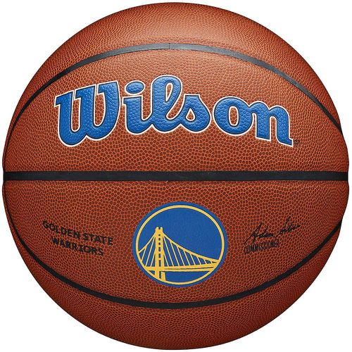 NBA GOLDEN STATE WARRIORS TEAM COMPOSITE BASKETBALL, Gold blu - Wilson - Modalova