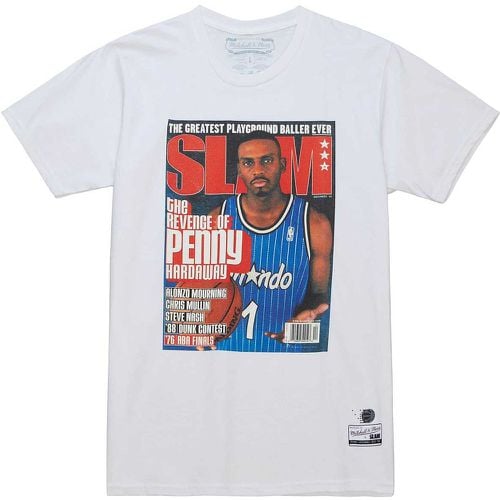 NBA ORLANDO MAGIC ANFERNEE PENNY HARDAWAY SLAM COVER T-SHIRT - Mitchell And Ness - Modalova