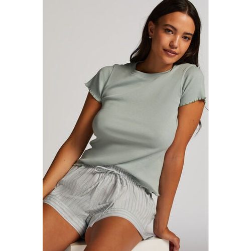 Short Sleeve Cotton Shirt - Hunkemöller - Modalova