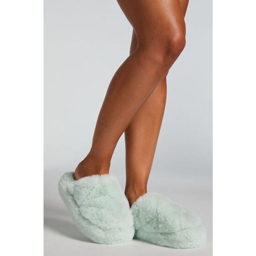 Fake Fur Slippers - Hunkemöller - Modalova