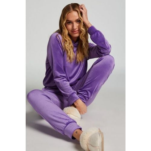 Hunkemöller Velours top Purple - Hunkemöller - Modalova