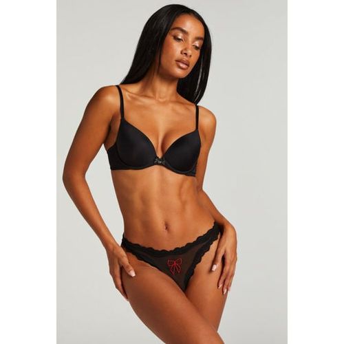 Hunkemöller Astra Thong Black - Hunkemöller - Modalova