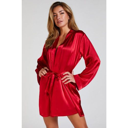 Hunkemöller Satin Kimono Red - Hunkemöller - Modalova