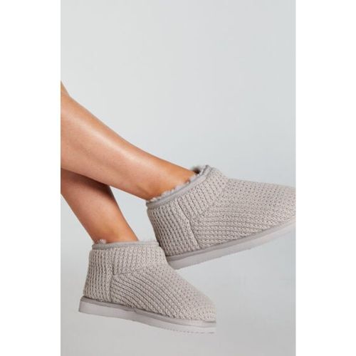 Knit Boot Slippers - Hunkemöller - Modalova