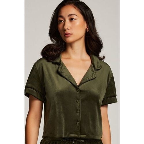 Short Sleeve Velour Jacket - Hunkemöller - Modalova