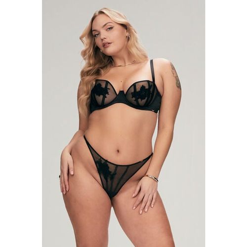 Hunkemöller Ember Thong Black - Hunkemöller - Modalova