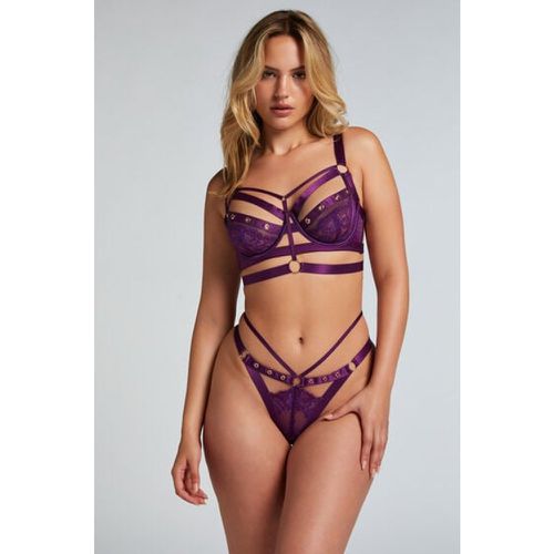 Hunkemöller Sadie Thong Purple - Hunkemöller - Modalova