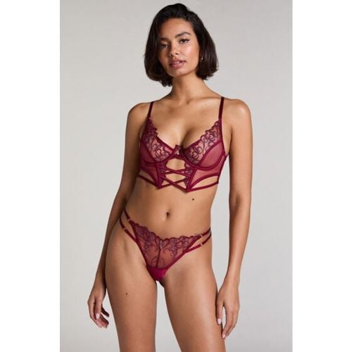 Hunkemöller Scarlett Thong Red - Hunkemöller - Modalova