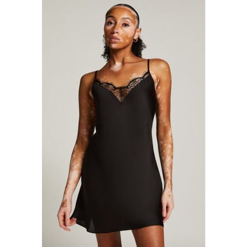 Hunkemöller Satin Slip Dress Black - Hunkemöller - Modalova