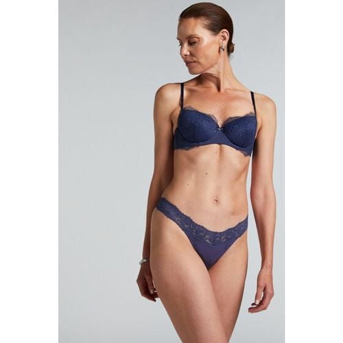 Hunkemöller Sunny Thong Blue - Hunkemöller - Modalova