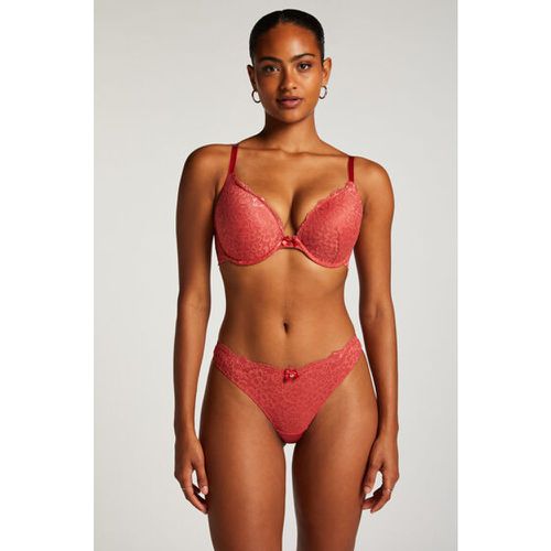 Hunkemöller Tanga Marine Rojo - Hunkemöller - Modalova