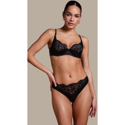 Hunkemöller Tanga Poppy Negro - Hunkemöller - Modalova