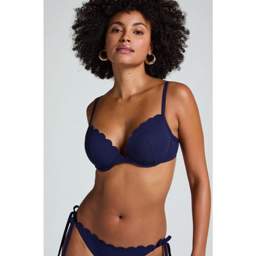 Top de bikini preformado con efecto realce Scallop Copa A - E - Hunkemöller - Modalova