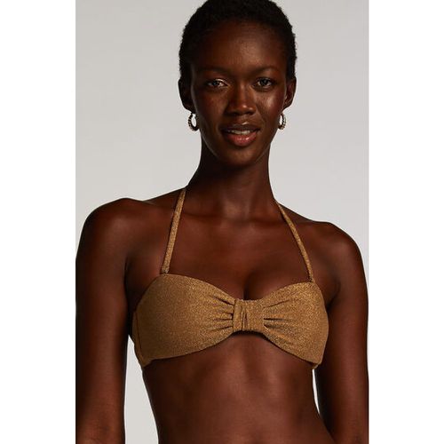 Top de bikini bandeau Goldie Shimmer - Hunkemöller - Modalova