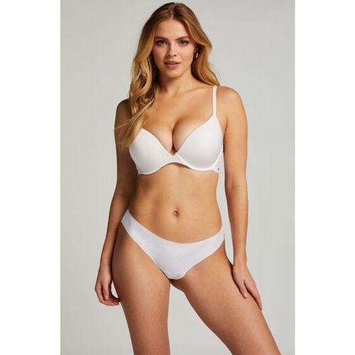 Hunkemöller Tanga invisible Blanco - Hunkemöller - Modalova